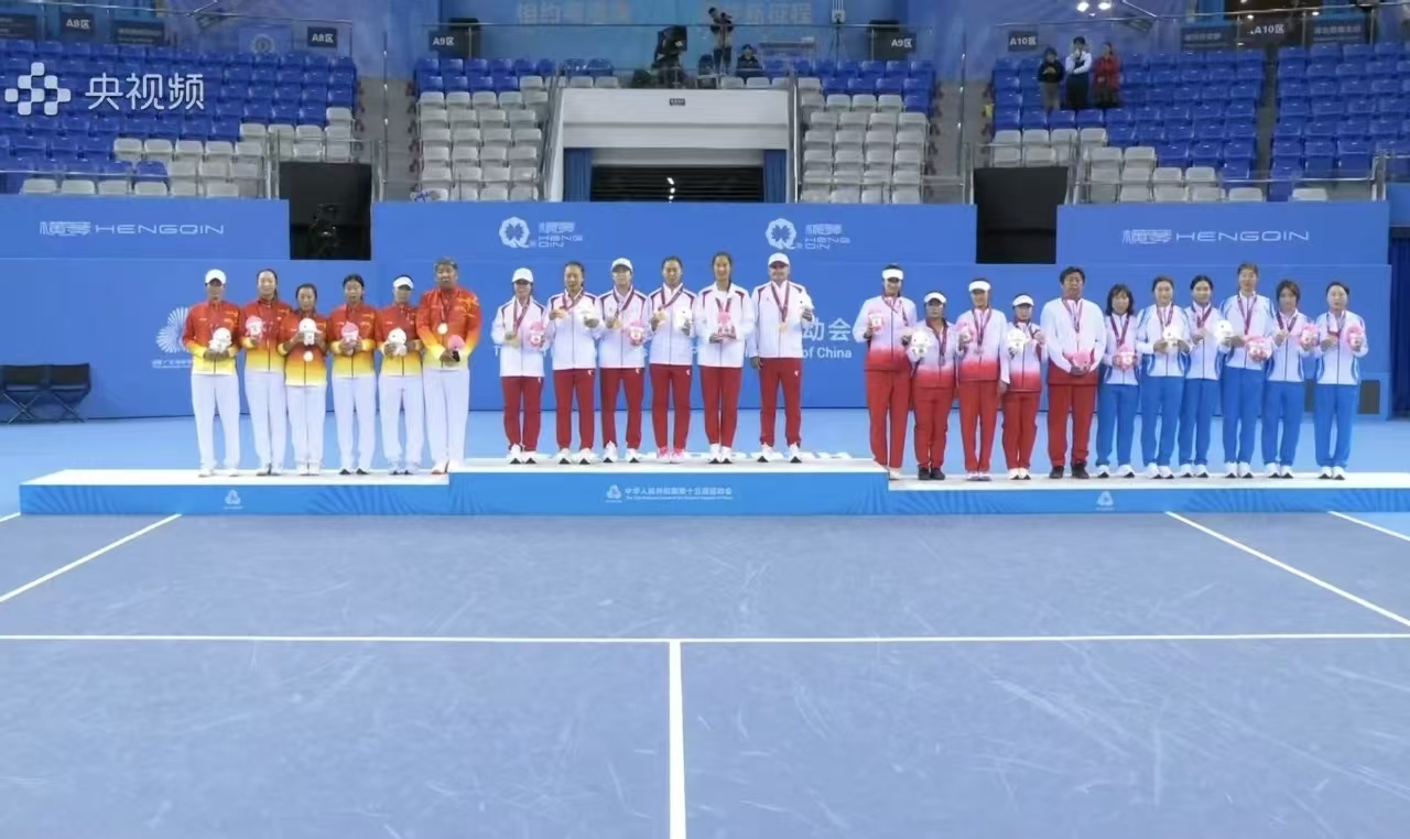 湖北網(wǎng)球?qū)W校輸送小將吳汝茜全運(yùn)會(huì)摘銀